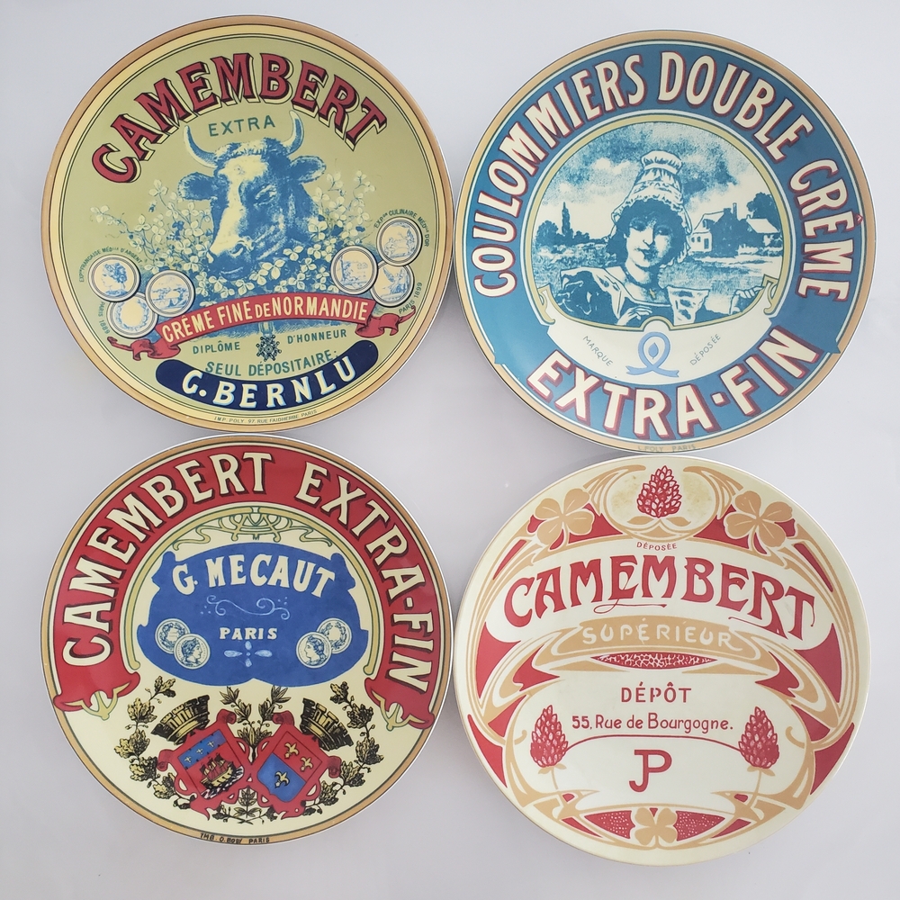 Vintage BIA Decorative Plates Set